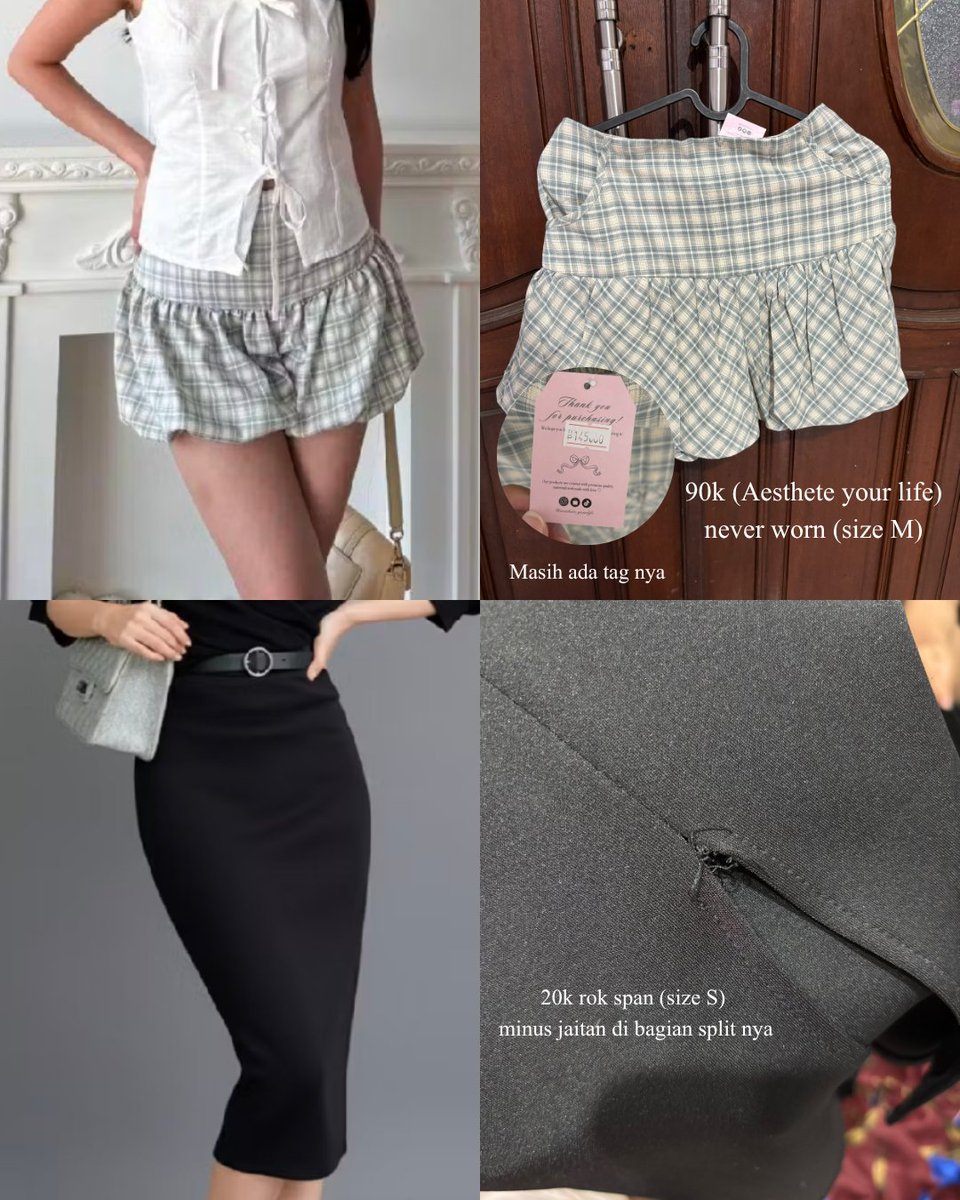 berhlbernasi's tweet photo. PRELOVED PRIBADI
(brand : uniqlo, aesthete your life, the executive, colorbox)
how to order : tf full harga baju lalu co biaya packing lewat 🍊 (1k)
ada beberapa baju yang belum pernah dipakai sama sekali (masih ada tag)
📍Depok
#outfit #preloved #zonauangㅤ https://t.co/IqypG6ARDr