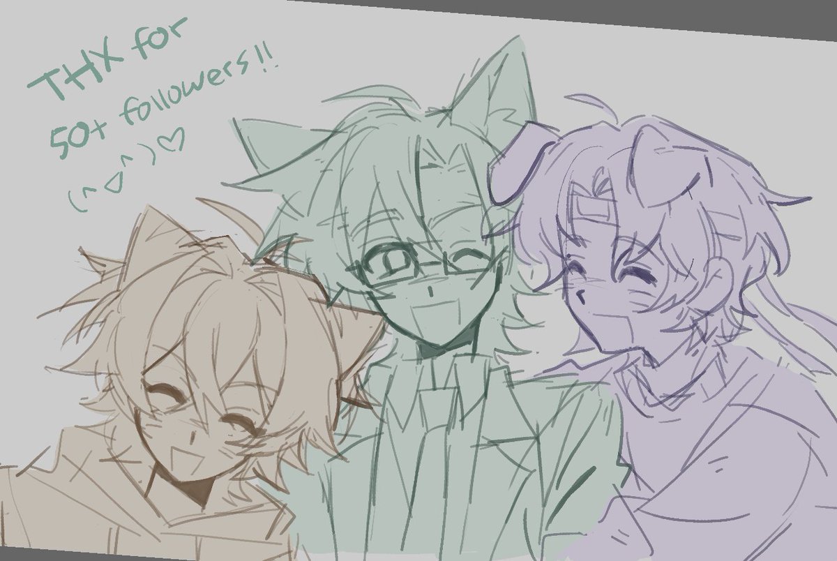 kiakettle's tweet photo. Thanks for 50+ followers!! <3 🧡💚💜
#kww https://t.co/S21SN5LtZy