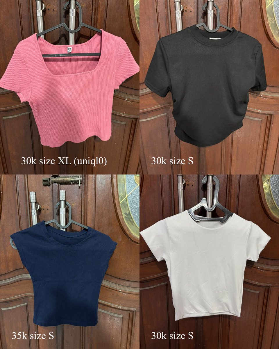 berhlbernasi's tweet photo. PRELOVED PRIBADI
(brand : uniqlo, aesthete your life, the executive, colorbox)
how to order : tf full harga baju lalu co biaya packing lewat 🍊 (1k)
ada beberapa baju yang belum pernah dipakai sama sekali (masih ada tag)
📍Depok
#outfit #preloved #zonauangㅤ https://t.co/IqypG6ARDr