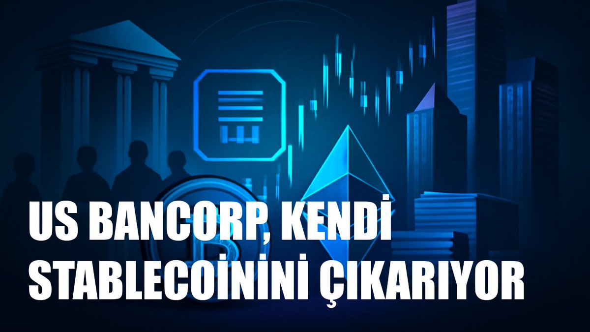 blocktube_tv's tweet photo. @cryptoprowlcom’a göre ABD’li banka US Bancorp, kendi stablecoinini çıkarmaya hazırlanıyor. Bankaların kriptoya ilgisi artarken rezerv, güven ve regülasyon belirleyici olacak. Birazdan #BLockTube.TV deyim. https://t.co/sdFr4GgQrL