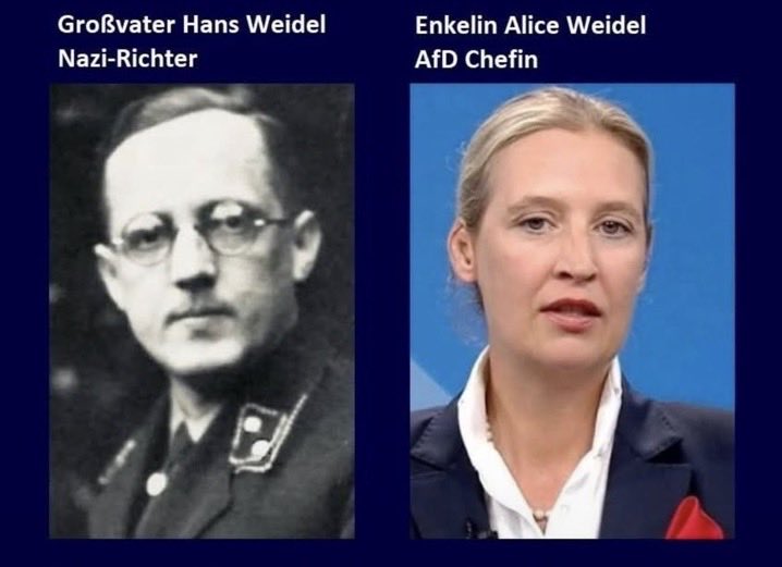 jurgen_nauditt's tweet photo. The Russians are deliberately targeting residential buildings in Kyiv.
Putin's party in Germany, the AfD, led by Weidel, will be pleased.
Weidel's SS grandfather would have been pleased, too. https://t.co/2MykzRX3Ud