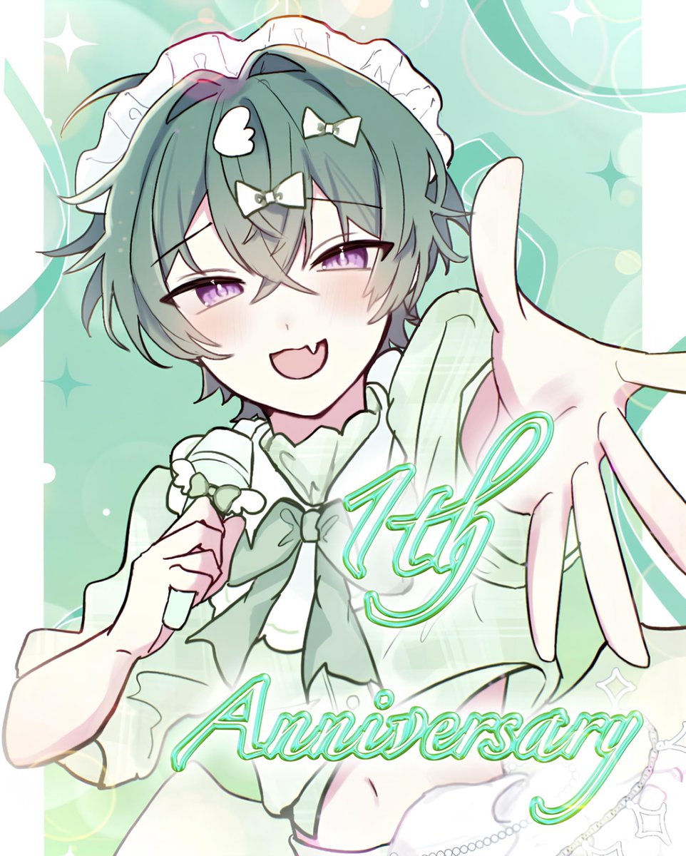 cas_reunn's tweet photo. #祝れぅん1周年おめ

活動を始めて１歳になったよぉぉおおおおおお꒰՞ɞ̴̶̷̥⩊ɞ̴̶̷̥꒱֯✨️

よければ『おめでとう』無限に待ってます！！
これからもめげずに図太く頑張るので、
何卒れぅん。をよろしくね！！

いつもありがとう！変わらず応援してくれる君が好き😘 https://t.co/af10GUzAdp