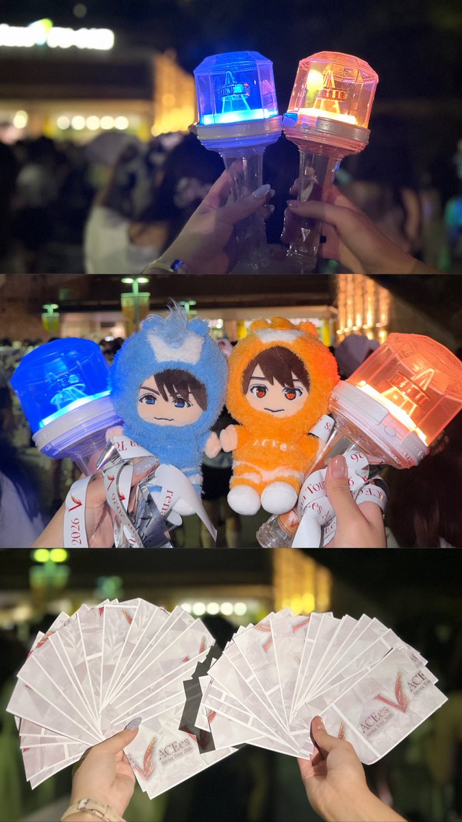 thinknasux_'s tweet photo. ツアー完走おめでとう🐴✨️✌🏻✌🏻✌🏻✌🏻✌🏻
楽しくて幸せな2♡26夏をありがとう(≧▽≦)
アイドル〜❓さいこーう‼️💙🧡💚💜💛
 #ACEesArenaTour2026V 🐙 https://t.co/zZsVvxG1oi