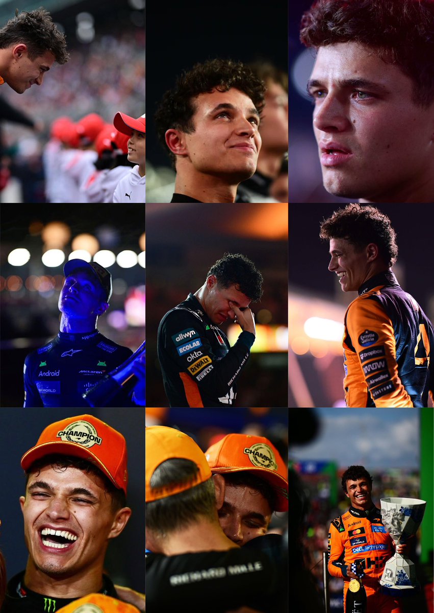 ln4norris's tweet photo. f1 photographer of 30 years mario renzi named lando and lewis as the two drivers most compelling to photograph 💜

"there is something spontaneous and raw in his face, a visual energy that is completely unfiltered. graphically, emotionally, lando is very strong for me." https://t.co/ZL6szE9xCT