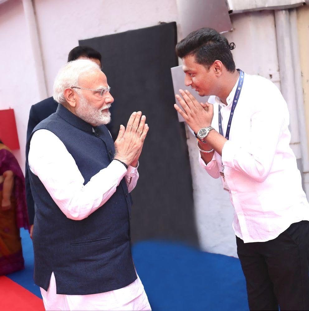 SinghSenp41730's tweet photo. Congratulations, Bhai! @PranavSinghBjym
So proud of you! Keep shining, keep rising and keep making us proud.
#CongratulationsBhai #PranavSinghThakur #ProudMoment #KeepRising #MorePowerToYou #Success #BestWishes https://t.co/3xMYrOcSRy