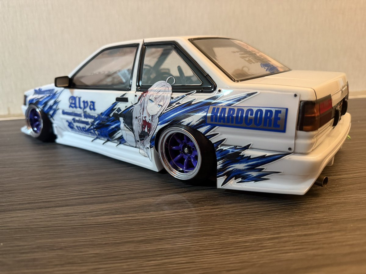 ScrapersM022's tweet photo. ADDICTION RC DESIGN
RX-02 x AE86 LEVIN 2dr.
J-BLOOD type-R prototype AERO KIT
#addictonrc 
#rx01 
#rx02 
#ae86 
#jblood 
#ロシでれ 
#アーリャ https://t.co/FTK2OQWJwY