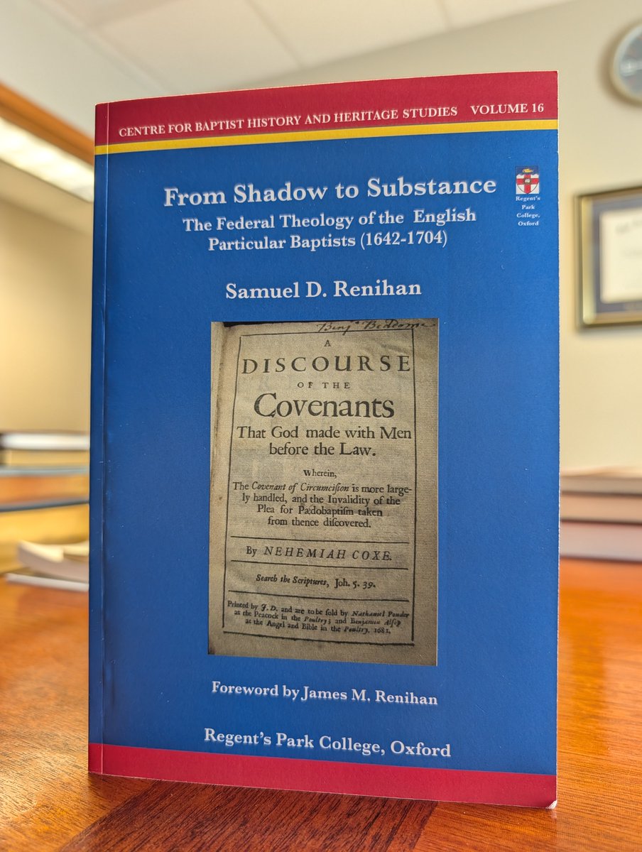 dgh5391's tweet photo. Need to get around to reading this cover-to-cover (I've read many portions of it). #particularbaptist #covenanttheology https://t.co/TsjlIuCGY3