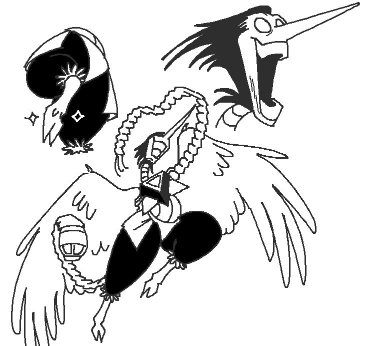 robibanii's tweet photo. This was drawn because I was writing some personal notes on drawing SNEO vs puppet spamton + bonus ms paint doodles https://t.co/3LIi9LtMpK