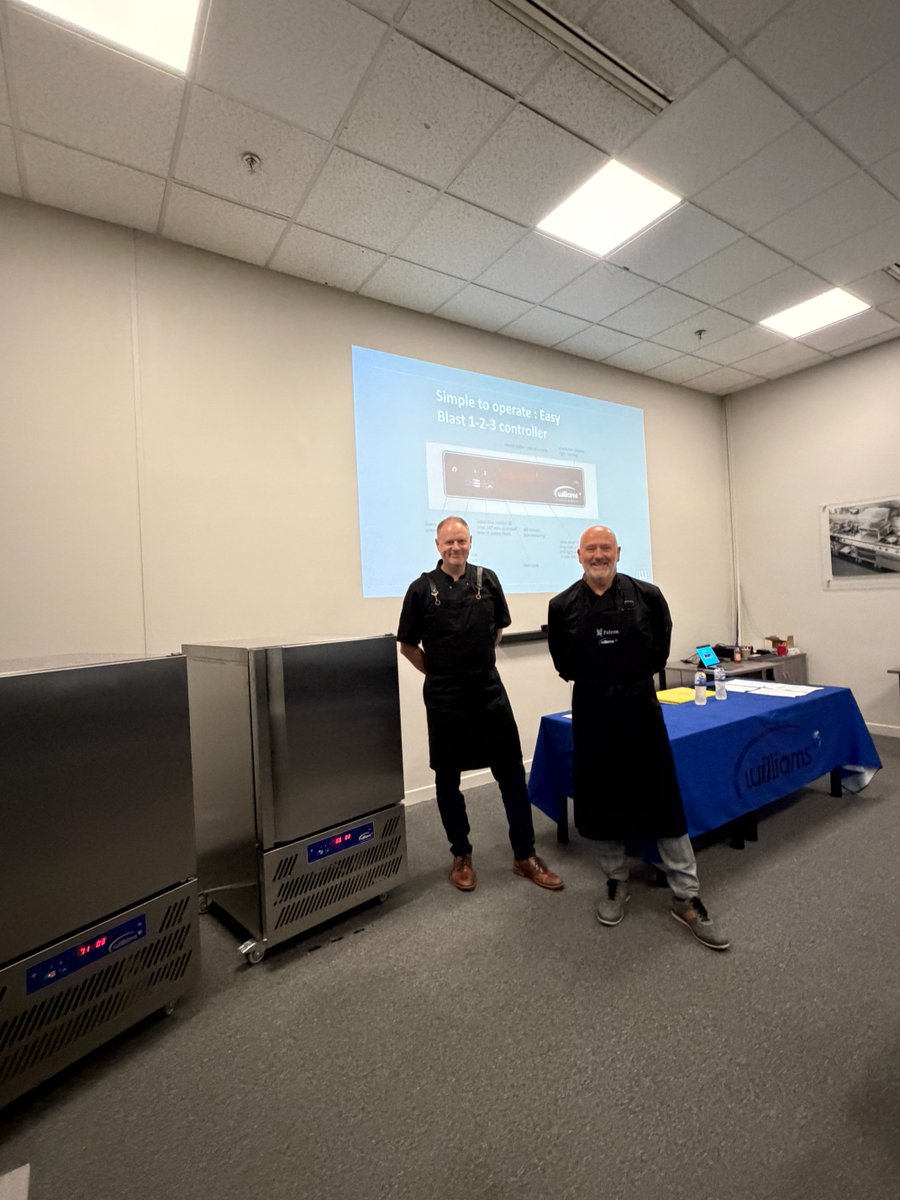 WilliamsRef's tweet photo. What a fantastic Open Day at Falcon Foodservice Equipment!👏

It’s been great to see so many faces at our joint Williams, Falcon &amp; Lainox Open Day, with a day full of engaging conversations, product demonstrations and of course, plenty of food!🍴

#Foodservice #CateringEquipment https://t.co/rdeSk609RL