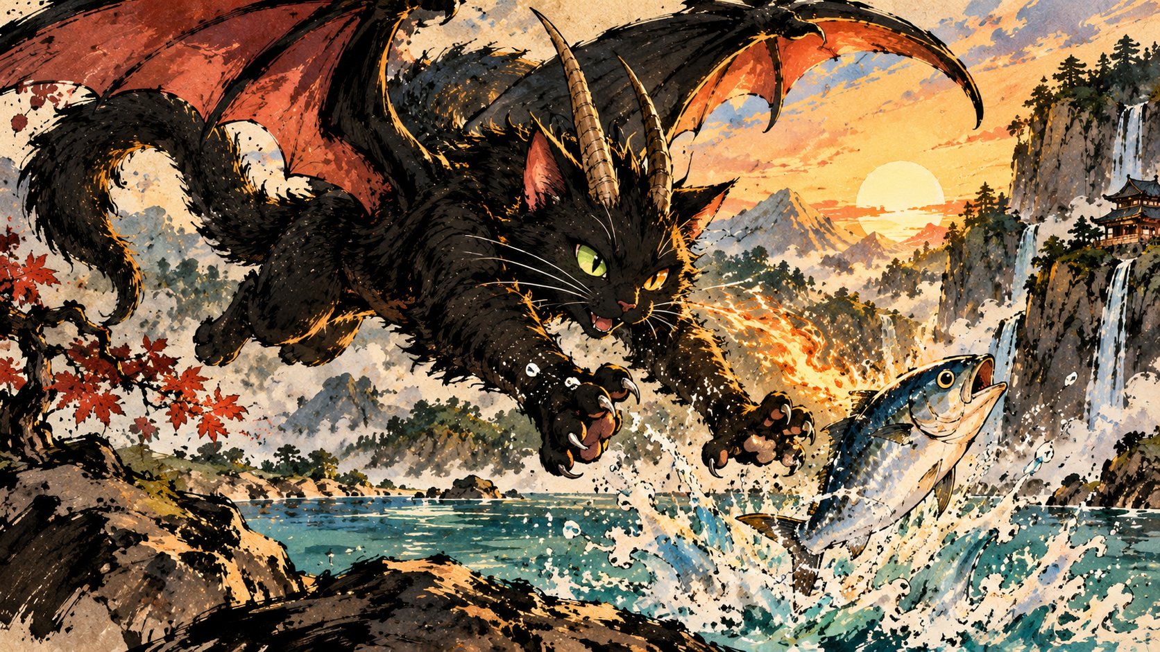 絵画 Happy Dragon IWillRugU on X: 