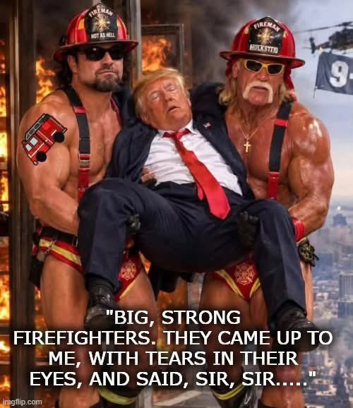 MARIELinBOSTON's tweet photo. Hero Trump's 911 lie that he saved people comes to a fitting ending!
#Resist #TrumpLies #Trump911 #ImpeachTrumpNow https://t.co/ORV5lSrFdc