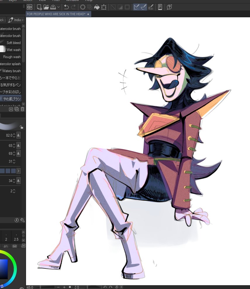 FinalMitch's tweet photo. shes so fun to draw https://t.co/fR3jaaMcQm