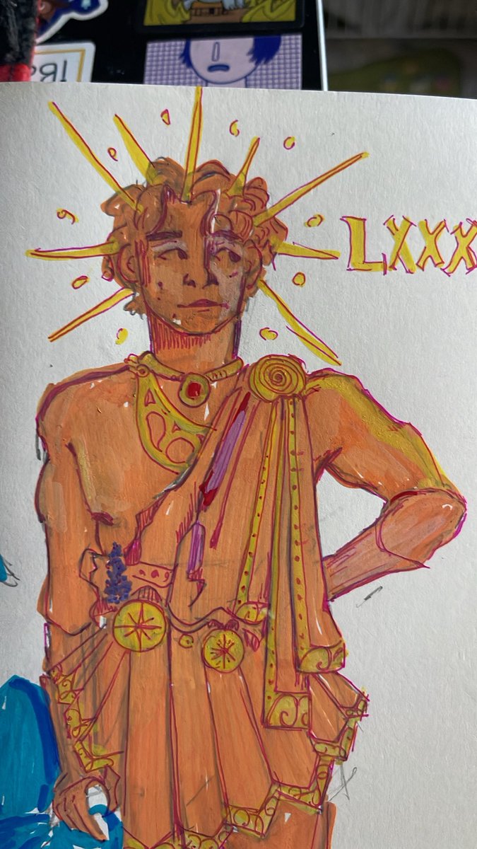 _caes_art's tweet photo. Oscar Piastri as Apollo 

#f1 #Украрт #op81 https://t.co/MD3iqiwG39