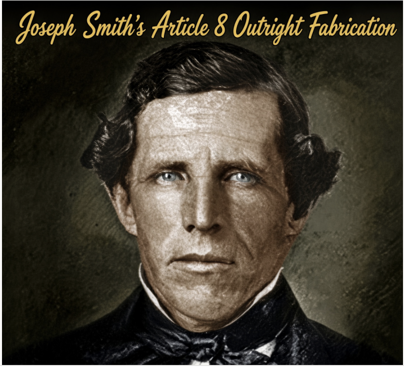bflynnusa's tweet photo. LDS Article 8: Smith Overrules the Bible

The LDS Church Article of Faith 8 is not a cautious remark about translation. It is arrogance with a
footnote.

It is a fabricated veto over the Bible so that Joseph Smith’s later books can overrule it. That is how the
LDS Church itself uses it. Official wording:

“We believe the Bible to be the word of God as far as it is translated correctly; we also believe the
Book of Mormon to be the word of God.”

Notice the asymmetry. The Bible gets a qualifier. The Book of Mormon does not. That is the whole
point of the sentence.

1. Smith did not mean “a few awkward English renderings”

He used “translated” to cover compilation, copying, priesthood, and alleged wholesale deletion of
doctrine. He said: “From sundry revelations which had been received, it was apparent that many important points touching the salvation of men, had been taken from the Bible, or lost before it was compiled.” “I believe the Bible as it read when it came from the pen of the original writers. Ignorant translators, careless transcribers, or designing and corrupt priests have committed many errors.”

The Book of Mormon supplies the conspiracy theory behind Article 8. In 1 Nephi 13 an angel says the
Jewish record went forth “in purity,” then that after the apostolic witness a “great and abominable
church” took away “many parts which are plain and most precious” and “many covenants,” so that “an
exceedingly great number” stumble.

That is a charge that historic Christianity mutilated Scripture on purpose. LDS children’s material still teaches the same thing in plain language: people “changed or left out some important parts.” That is the official reading.

In practice the LDS Church does not first
test a biblical passage by the ancient biblical manuscripts. It measures the Bible by the Book of
Mormon and by Smith’s fabricated revelation. Article 8 is that rule in creed form.

2. Smith then “fixed” the Bible without Hebrew or Greek

From 1830-1833 he revised the King James Bible by dictation. He called it a translation. He never
finished it. He was not restoring autographs from manuscripts. He was rewriting English KJV by
claimed revelation. The LDS Church never canonized that full revision. Only portions (the Book of
Moses and Joseph Smith-Matthew) are canon. A “restored Bible” that the restorer did not finish, and
that the Church will not bind as the Bible, is not a recovered autograph.

The scale of the rewrite is not minor. In printed JST/Inspired Version editions, about 3,410 verses
differ from the KJV when the JST’s own verse numbering is used - the standard Matthews count. Later BYU work on the manuscripts puts the figure at about 3,600 biblical verses revised, roughly 12 percent of the KJV, plus about 10,000 words of new text with no biblical counterpart.

The verse count understates the rewrite: JST verses are often longer than KJV verses, and the heaviest expansions (especially Genesis / Moses) are new blocks, not one-for-one replacements.

Smith did not recover a lost Hebrew verse. He dictated a new block into his English KJV revision (JST
Genesis 50:24-38) that names a latter-day seer “Joseph,” after his father. The LDS Church reads that
seer as Joseph Smith Jr.

Deuteronomy 4:2 and Revelation 22:18-19 warn against adding to or taking from the word God has given. Smith added a seer named Joseph to Genesis and struck Song of Songs.

That is not recovering what Smith claims scribes deleted. If “plain and precious things” were ripped out of the ancient text, those restorations should show up somewhere in the actual manuscript tradition. They do not.

JST Genesis 50’s new block is absent from Hebrew Genesis. Separately, even Isaiah, which the Book of Mormon copies at length, is already stable at Qumran. The Great Isaiah Scroll (about a thousand years older than the medieval Masoretic copies) matches the traditional Hebrew of Isaiah with striking closeness. 

Smith’s distinctive JST expansions and doctrinal inserts are not there. They are 19th-century English revisions of a 1611 Protestant Bible. That is the empirical test. Article 8 predicts massive lost content. The Dead Sea
Scrolls and the Greek New Testament papyri show a stable core text with ordinary scribal variation.

The ancient biblical scrolls and papyri bury Smith’s fabricated restorations. They are not in the ancient text. They exist only in his rewrite.

3. The New Testament is the best-attested book in the ancient world

We have on the order of 5,700 to 5,800 Greek New Testament manuscripts, plus thousands of Latin
and other versions, plus so many patristic quotations that the NT could be reconstructed from the
fathers alone. No other ancient work is close. No cardinal Christian doctrine (the deity of Christ, his
death and resurrection, salvation by the cross, one God) hangs on a disputed reading. That is the
standard conclusion of textual critics across the theological spectrum, including people who are not
inerrantists.

So the Article 8 picture (“corrupt priests stripped the gospel out of the book after the apostles”) does
not describe the transmission we actually have. Early papyri from the second and third centuries, including P52 of John from around the second century, already attest the same Christ and the same apostolic gospel Smith said had been gutted.

4. The Book of Mormon undercuts its own charge

Large Isaiah blocks in the Book of Mormon track the King James wording, including KJV translation
choices and features that belong to a 17th-century English Bible, not to a gold-plate record from 600
B.C.

Even LDS-adjacent discussion admits KJV translation artifacts in the Book of Mormon. If the Bible is
the damaged book and the Book of Mormon is the clean restoration, the restored book should not be
leaning on the damaged English translation. It does. 

Meanwhile the LDS canon itself has been edited:
thousands of Book of Mormon wording changes after 1830, including some doctrinal wording; Lectures on Faith removed from the Doctrine and Covenants; the Book of Abraham colliding with the actual Egyptian papyri, which are funerary texts, not Abraham’s autobiography.

Smith again called English dictation a translation of an ancient record. The pattern is the same. Article 8 puts the warning label only on the Bible. That is a rigged rule: the Bible is treated as corrupt wherever it contradicts Joseph Smith, while Smith’s own books get a free
pass.

5. Jesus and the apostles did not treat Scripture the way Smith did

Jesus’ formula is “it is written.” He argues from the existing Law, Prophets, and Psalms as binding.
“Scripture cannot be broken” (John 10:35). Paul says the sacred writings Timothy had known from childhood were able to make him “wise unto salvation” (2 Timothy 3:15-17).

That is the Jewish Bible already in use in the first century, not a future American revision of the KJV.
Smith’s project requires the opposite: the Bible as insufficient, incomplete, and doctrinally unsafe until
Smith repairs it.

That is why Article 8 exists. It is the doctrinal “permission slip” for the Book of Mormon, the JST, the Doctrine and Covenants, and later LDS teaching to win whenever they collide with the received biblical text.

Res judicata: the claim is already judged. Same parties, same issue, no second trial. Smith’s “lost Bible” charge was tested against the ancient biblical manuscripts. It lost. If “translated correctly” means ordinary translation work, every serious Christian already agrees we should use good manuscripts and good languages. That does not need a new church.

If it means what Smith and 1 Nephi 13 actually taught (lost salvation doctrines, priestly deletion, a ruined Bible), then the claim is falsified by the manuscript mountain we have, by the Dead Sea Scrolls, and by the fact that Smith’s “restorations” appear in no ancient witness and only in his own 1830s English rewrite.

LDS Article 8 is therefore not a humble footnote. It is a rule that the Bible is God’s word only where it
does not obstruct Joseph Smith. The evidence of how the Bible was actually copied and preserved
does not support that rule.

Smith’s Article 8 is the lie that props up the rest: the Bible is God’s Word only where it does not contradict Joseph Smith. He did not recover a mutilated autograph. He rewrote the King James text, inserted a latter-day seer named Joseph after his father, and called the result
restoration. That is not translation. That is Smith’s outright self-canonization lie.

The deceived:
The LDS Church’s own latest total is 17,887,212 members worldwide as of December 31, 2025.