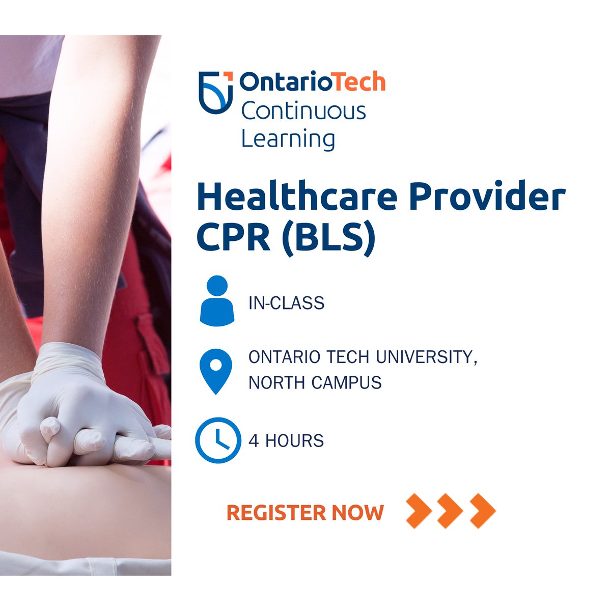 OT_Learn's tweet photo. New dates and times are available for registration in Continuous Learning's Healthcare Provider CPR course. Register here: https://t.co/rip8hwSILn https://t.co/9Wfuww7zWu