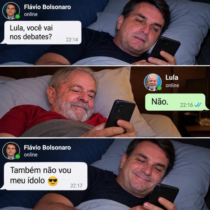 janjometro's tweet photo. Lula e Flavio São Iguais!!
Envolvidos nos mesmos esquemas de corrupção.
Sem projetos..
Sem Hombridade... https://t.co/tCfRlTP8pJ