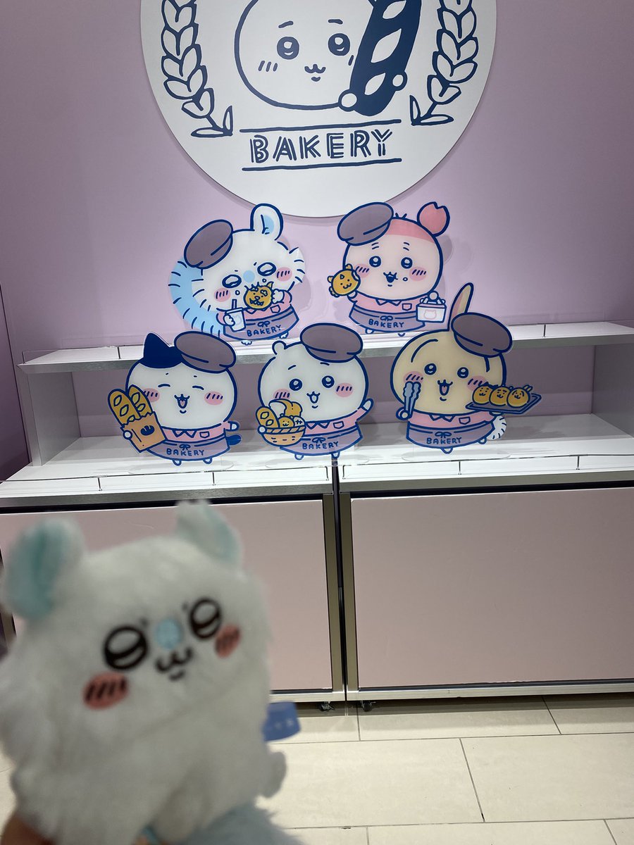 choronnnn's tweet photo. 京都まで行ったけど、買いたいものは全部売り切れてて何も買えなかった！🤣
おたべは置いてて欲しかったなぁ😭
最終日だからしゃーない！
#ちいかわベーカリー https://t.co/poZQMJ5TvB