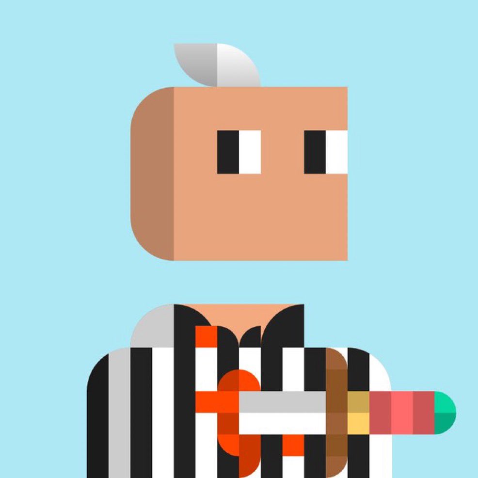 thepropgallery's tweet photo. Loving the clean crisp art of Funkers by @MinimalVectors 

Some collections just exuded digital art https://t.co/eIMh2K9nhQ
