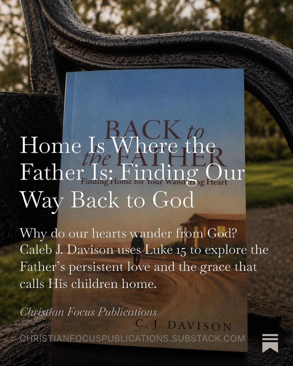 Christian_Focus's tweet photo. The problem is that our hearts are often self-seeking, inward, confused and wayward. We wander towards mirages in the desert and that wandering leads us into the wilderness of a fallen world where we stake our tent. Fortunately, @calebjdavison of @UnionTheology shows us that God’s heart is vastly different.

Read the full piece: https://t.co/KjtPdeu65B

Order now: https://t.co/kVefOAbrPN