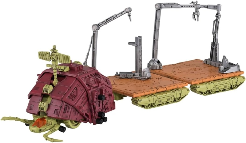 hobby_magazine's tweet photo. 【今日の話題】『#ゾイド』ムンベイ仕様のグスタフがアクションプラモデル「リアライズモデル」に登場！トレーラー（トラクションプラットホーム）も2台付属！Amazonで予約受付中！

https://t.co/zRKJSB3ECx https://t.co/HaSmdWbsqx