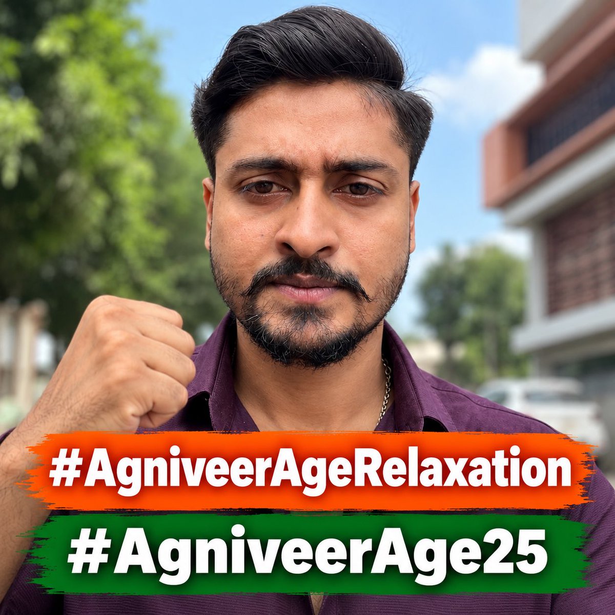 __Omkar_Thakur's tweet photo. Agniveer Age 25 साल तक करो 
हर एक युवा का सपना साकार हो 
#agniveerage25 
#agniveeragerelaxation https://t.co/jbZKmkebOO