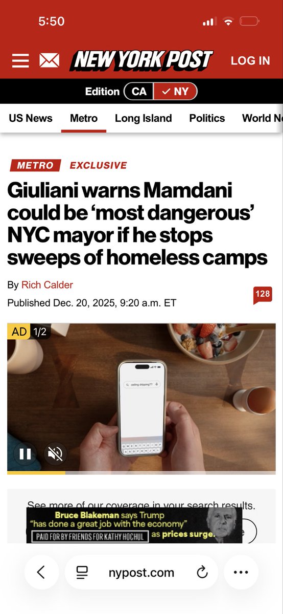 coolthruu's tweet photo. GIULIANI IS RIGHT! NYC CRIME WAVE/TEEN KILLERS/TERRORIST SYMPATHIZER BOMBERS/DRUGSVILLE W/CRACK PIPE MACHINES DESTROYN QUALITY OF LIFE GIULIANI RESTORED4 US IS COURTESY OF SLUMDANI/HOCHUL/DSA/PROGRESV SPAWN FRM DEM BASE WHICH GETS PROGRESIVLY WORSE! SPIT EM BARS HERO GIULIANI https://t.co/9EhUlo4OdZ