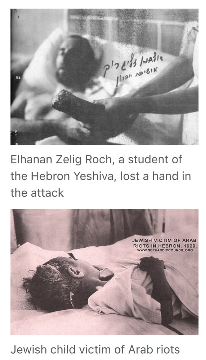 einsofi12499's tweet photo. @LisaCook1959 @CraigMurrayOrg Wait, so which Jews were these in Hebron 1929 massacred Oct 7 style and later ethnically cleansed from a 3000 years old quarter? https://t.co/gnHWHN4T8o