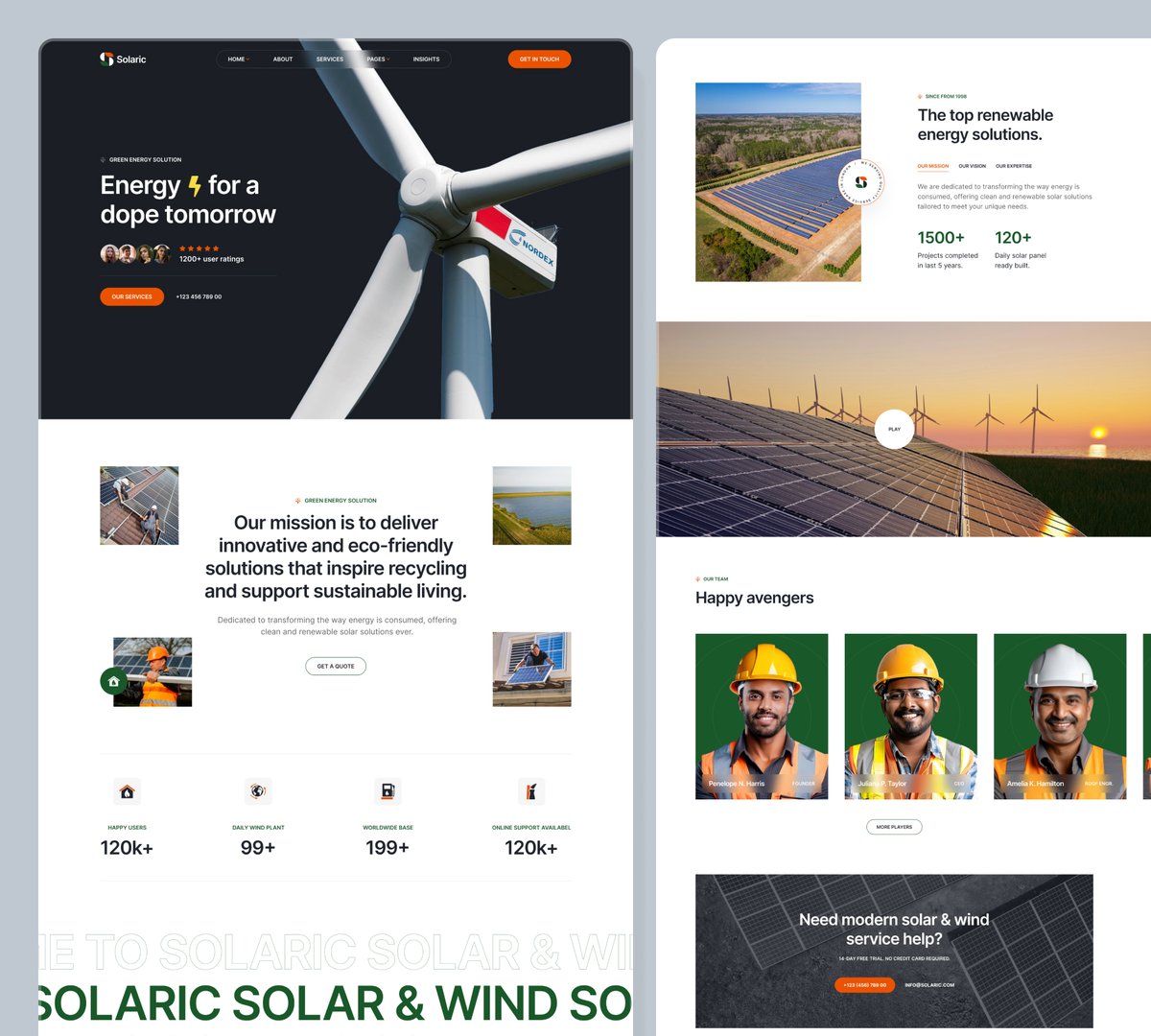 skmehedi_002's tweet photo. Solar &amp; Wind Service Landing Page Design https://t.co/7XykOdR6t4