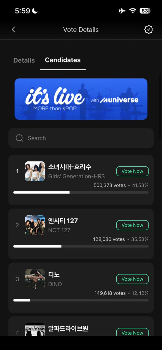 eyrown123's tweet photo. WE ARE CURRENTLY AT 500K+ VOTES. LET'S CONTINUE TO VOTE FOR OUR HYORISOO! 🏆💗 https://t.co/cx1oOmFKcO