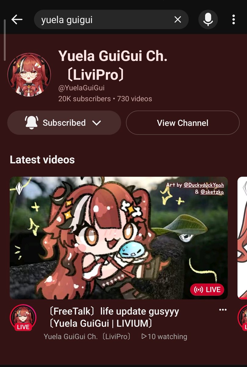 Cethavi's tweet photo. Sudah beberapa hari Gui jarang freetalk.
Life update! Siapa yang kangen Gui? 👉👈
https://t.co/uGPoHlWOIC

Kebetulan hari ini juga Gui mencapai 20 ribu subscriber di YouTube.
Happy 20K Subscribers, Gui!! 🥳🎉
#GuiTime #YuelaGuiGui https://t.co/cVS7BJiXJd