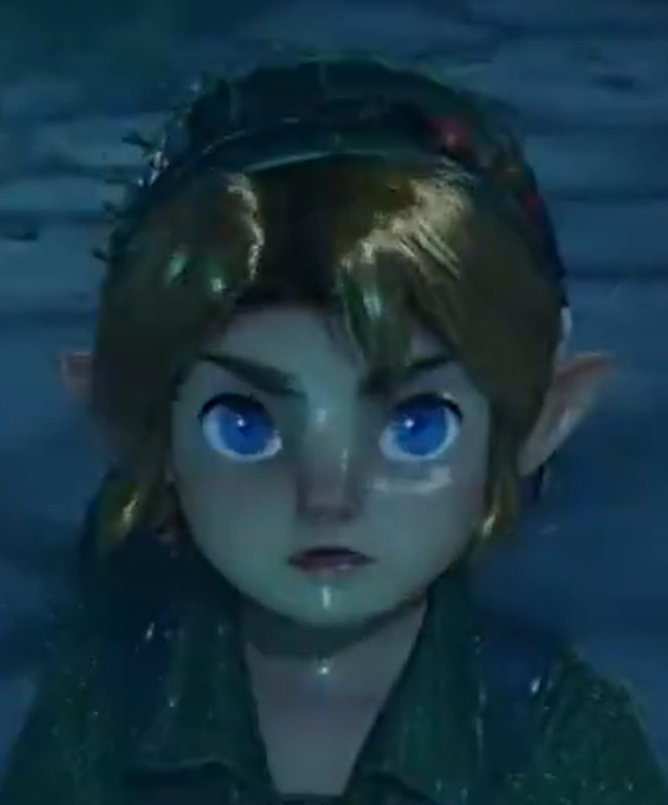 Cannotdrinkme's tweet photo. Die Zelda-Devs haben Conny Dambachs Werke gesehen und sich gedacht: Jo, so soll unser Link aussehen https://t.co/p3spjHjzAA