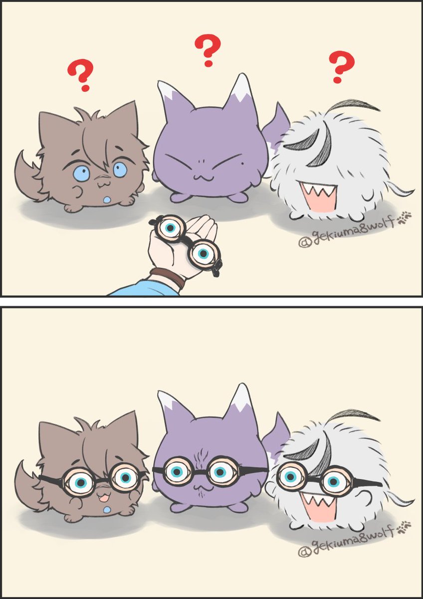 gekiuma8wolf's tweet photo. 健全作品(？)のトップ4はこんな感じでした
𝑩𝑰𝑮 𝑳𝑶𝑽𝑬______ https://t.co/gOzj5aA6GU
