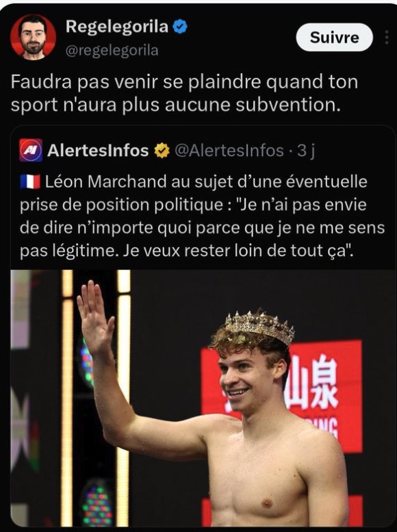 SHEWOOOLF_'s tweet photo. @Cailloux420 @Crohnfighter Fin de la blague avec ce Monsieur. https://t.co/gnxKopo37t