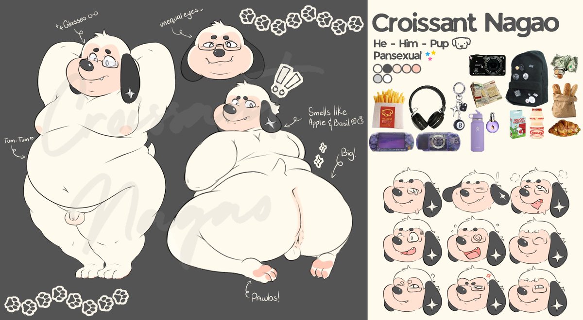 Croissant_Nagao's tweet photo. Hellooo! My name is Croissant 🥐, and I’m an artist, pastry lover and a Pubby,,,

 just popping in to say hi 🐾

Nice to meet you all and I hope to see some new and familiar faces around here 💛 https://t.co/oeB885Ghyk