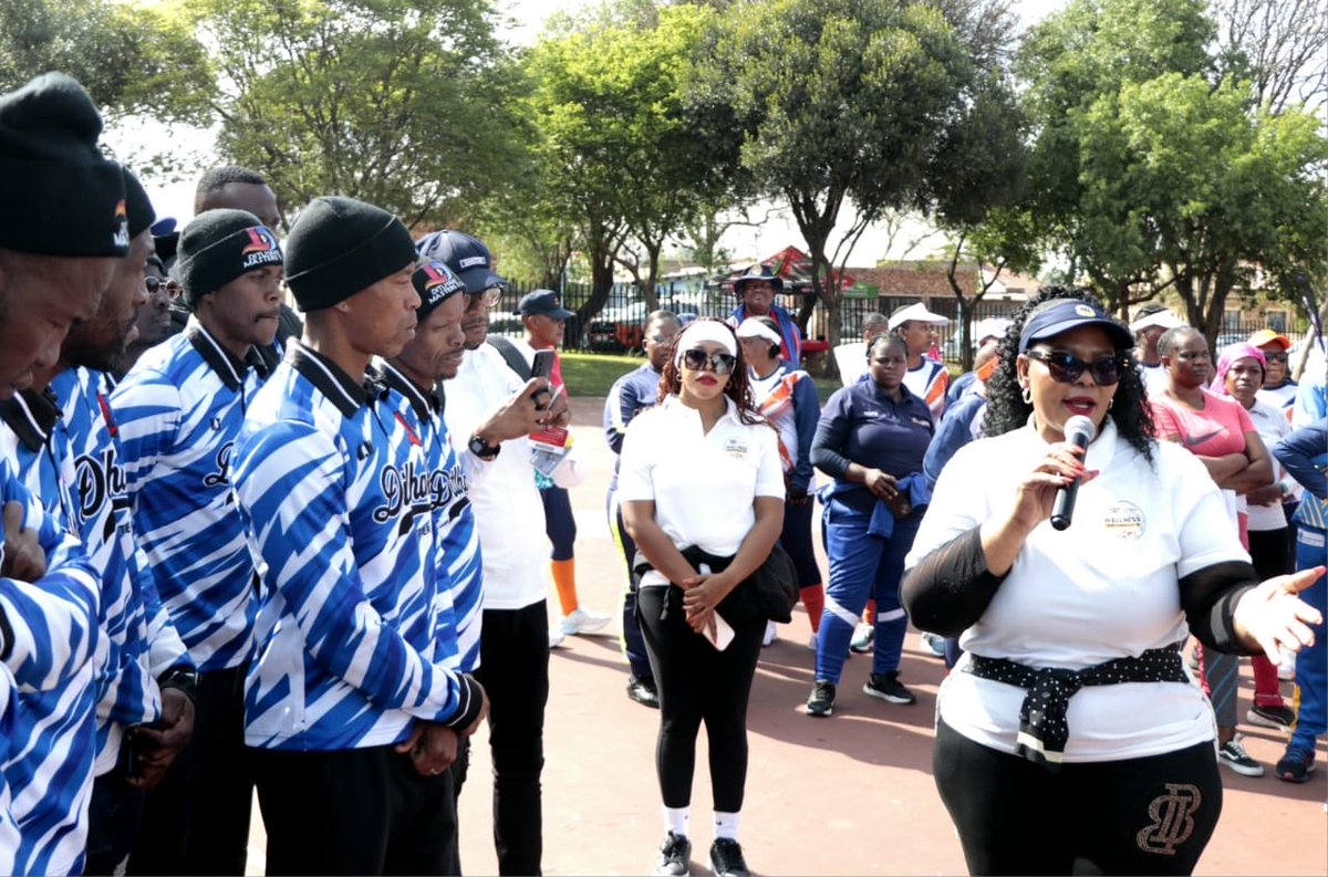 gpgSocDev's tweet photo. The initiative promotes an active, healthy and positive workplace, encouraging public servants to prioritise their physical and overall wellbeing.
#WellnessWednesdays #EmployeeWellness #AsibeHealthyGP #GrowingGautengTogether https://t.co/aWqtYC9lkl