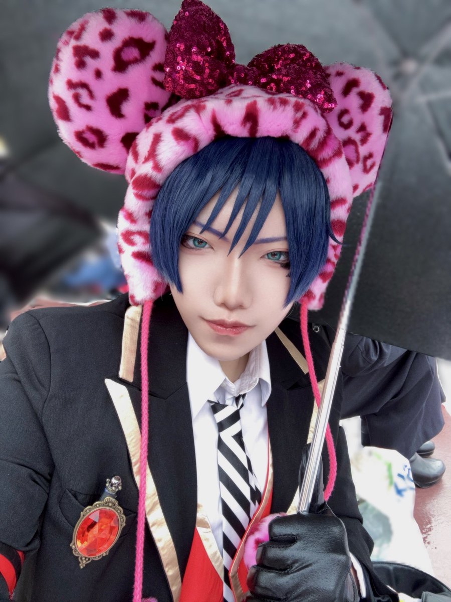 kl_y6m's tweet photo. cosplay twst デュース ♠️ https://t.co/tw82IGhh1y