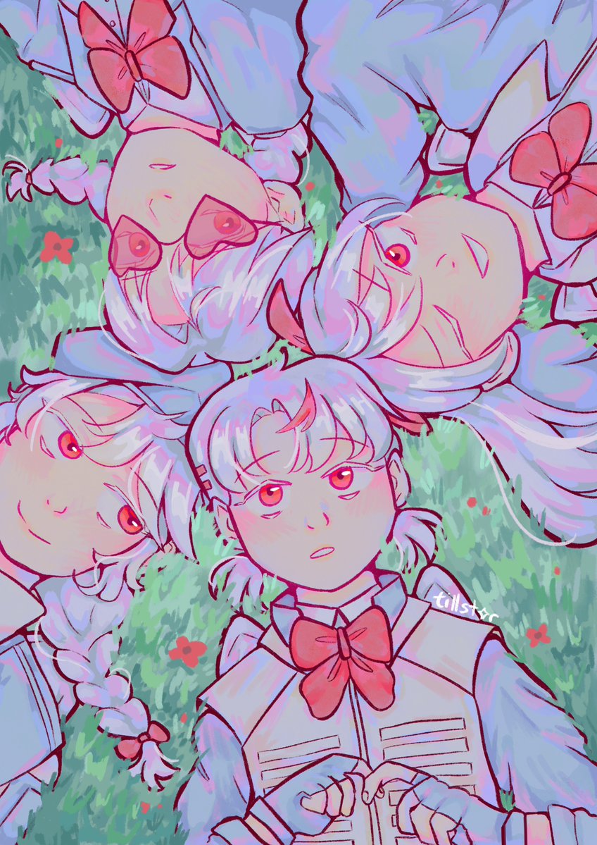 tillstar_art's tweet photo. happy ch16 release day! here’s some fanart I made a while back and forgot to post ❤️
#LOVEBULLET https://t.co/1AjHFRX5pM