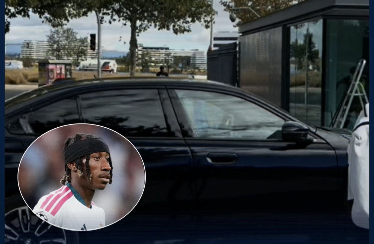 MadridUniversal's tweet photo. 🚨 JUST IN: Despite today being an off day, Yan Diomandé was at Valdebebas to train. 

— @elchiringuitotv https://t.co/fFnR0gYatV