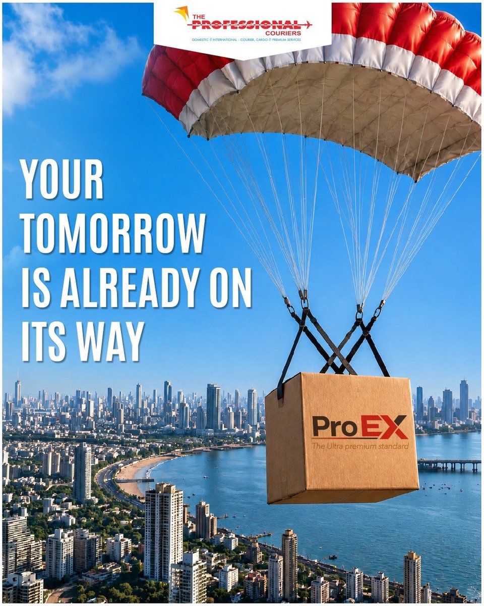 TPCGlobeCares's tweet photo. Why wait for tomorrow when your delivery is already on its way? 
With ProEX, important shipments move with speed, reliability and the urgency they deserve. Because when time matters, your delivery should always stay one step ahead.

#TheProfessionalCouriers #ProEX  #FastDelivery https://t.co/ymwd3CAtXM