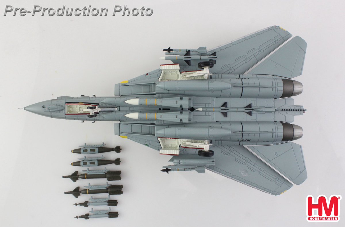 diecastdioram's tweet photo. Hobby Master HA5265 | Grumman F-14D Tomcat

Grumman F-14D Tomcat BuNo 163893,VF-31 "Tomcatters", USS Carl Vinson, 1995

Scale 1:72 / Diecast model

Pre-order now at: https://t.co/bJgIliITK8 https://t.co/UWcpw0lJfH