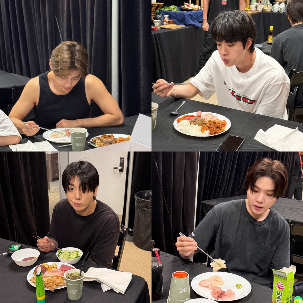 kgkoomi's tweet photo. they way jimin was eating this too but guess who's not here https://t.co/wPhpykTUZf