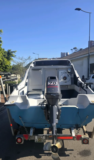 ClassifiedPosts's tweet photo. R64,900 6ft skigull cabin boat Very stable Garmin striker 4 Galvanized liceneced trailer  70hp yamaha h model with trim Safety equipment  Sun canopy Boat cover. Port Elizabeth https://t.co/LklIrxIeww https://t.co/5HyBPgorDb