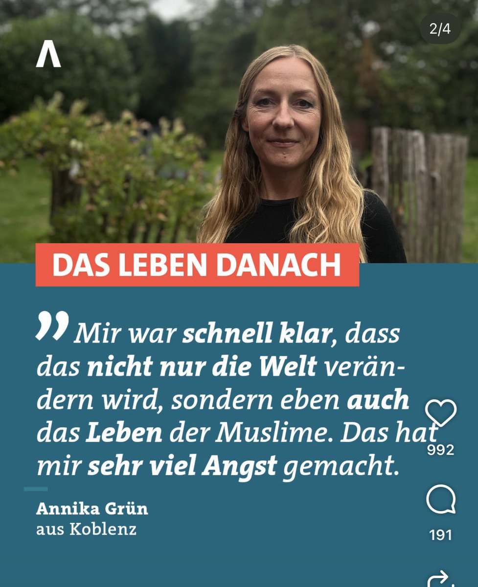 ainyrockstar's tweet photo. Zum 25. Jahrestag der Anschläge vom 11. September konzentriert man sich beim SWR auf das „harte“ Schicksal von Muslimen nach 9/11. 

Kann man so machen, ist aber kacke. https://t.co/Ls9dYm9ERT