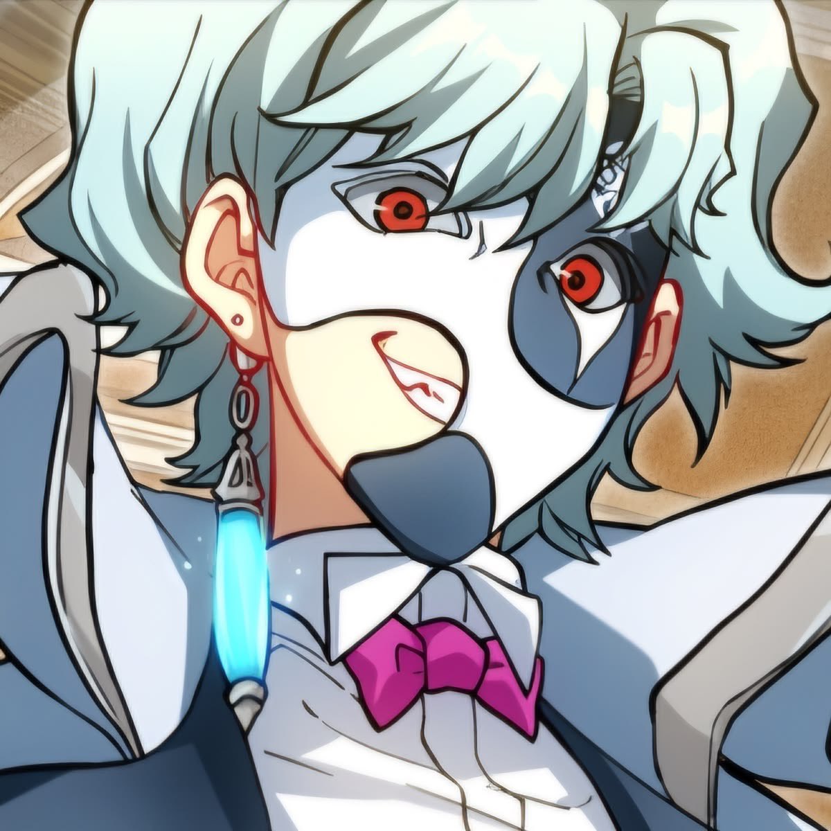 hislilaceyes's tweet photo. hate webby all you want but never forget what should’ve stayed in dottore’s design… his shark teeth. https://t.co/3MBFECCd3u