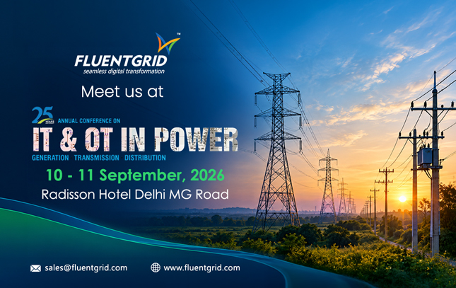 fluentgrid's tweet photo. Meet us at the 25th Annual Conference on IT & OT in POWER 2026

The power sector is evolving rapidly, with digital technologies playing an increasingly important role in building smarter, more efficient and connected utilities.

Join us at the 25th Annual Conference on IT & OT in POWER, taking place at Radisson Hotel Delhi MG Road, on September 10 and 11, 2026. It is an opportunity to connect with industry leaders and exchange perspectives on the changing technology landscape across the power sector.

Raj Dhyani, Vice President - Sales & Client Relations, and Shubham Singh, Manager - Sales & Client Relations, will be representing Fluentgrid at the conference. Connect with them to discuss smart metering, utility data management, analytics, customer engagement and digital transformation, and how Fluentgrid's solutions can support the evolving needs of power utilities.

Planning to attend? Let's connect and explore possibilities together.

To schedule a quick catch-up, reach out to Shubham at +91 7518111683. 

For more details: https://t.co/UgjygX2ZoX

@Powerline_Mag @Indianinfra_mag @india_infra

#Fluentgrid #ITOTPower #PowerUtilities #SmartMetering #SmartGrid #EnergyTransition #DigitalTransformation #DataAnalytics #Utilities #Power #IoT #SmartCities #Energy