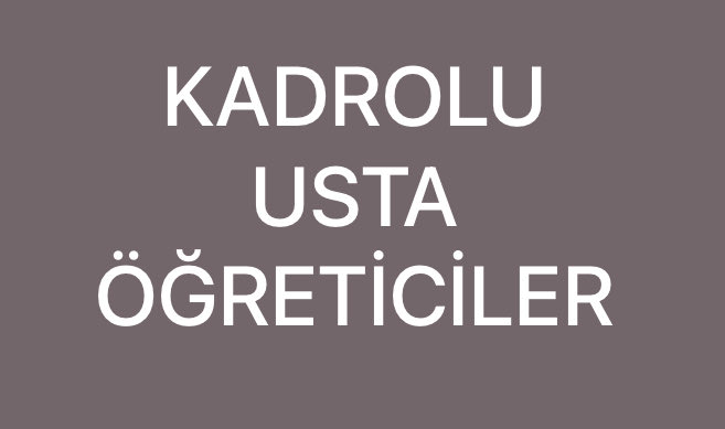 KadroluUsta's tweet photo. @yucar20 Biz Halk Eğitimi Merkezlerinde 360 gün derse giren ve Maaş dışında hiç bir ücret almayan, 360 gün derse girmemize rağmen HAZIRLIK ÖDENEĞİ almayan KADROLU USTA ÖĞRETİCİLER’den haberiniz var mı? Bizim haklarımız için bir çalışmanız var mı?
Lütfen sesimizi duyurunuz? https://t.co/iRoIQgZjw6