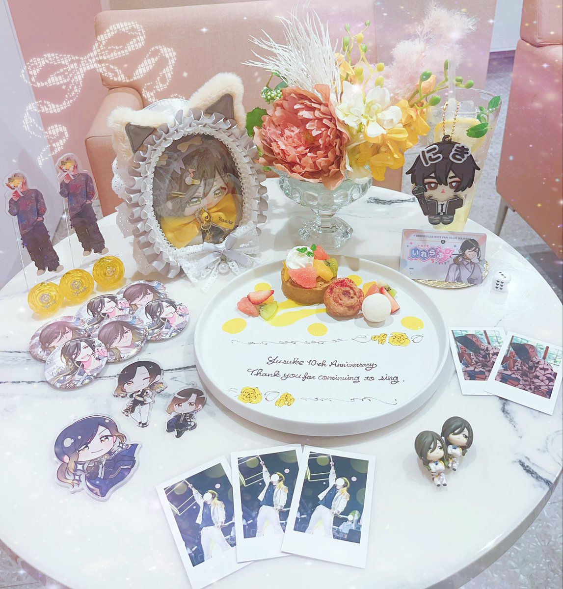 yunki__anikids's tweet photo. ┊ ┊ ┊ 
┊ ┊ ✫ ˚
┊ ⋆       心の底から大泣きしながら
┊ . °         ありがとうって言いたいの
✧

💛ྀི #トレンド狙うぞ悠佑10周年 
🖤ྀི #あにきっず https://t.co/CtUJtc6K9B