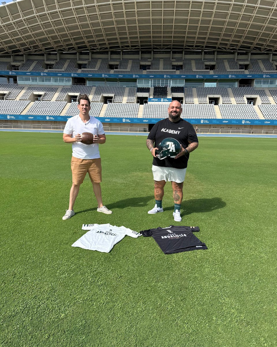 deportemalaga's tweet photo. Málaga acogerá el II Clínic Team Andalucía de fútbol americano ✅

El sábado 12 de septiembre, el campo de Santa Rosalía-Maqueda reunirá a cerca de un centenar de jugadores andaluces en una jornada de formación, convivencia y desarrollo deportivo. @MalagaCorsairs 

#deportemalaga https://t.co/ESRGRH9I3E