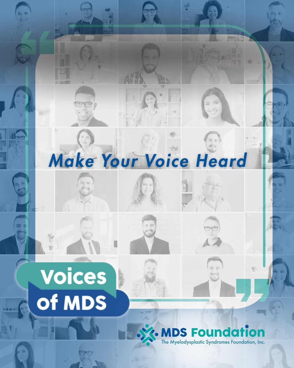 MDSFoundation's tweet photo. What should MDS World Awareness Day shine a spotlight on this year? Cast your vote by September 30, the final day of Blood Cancer Awareness Month, and help decide what the MDS community puts at the center of the conversation on October 25.

Vote today: https://t.co/lSLyBhyHpk https://t.co/qjMIJ7HRC4