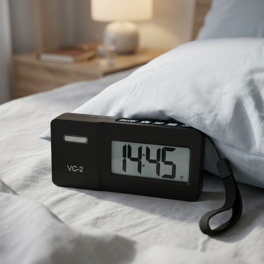 SarabecLtd's tweet photo. In school, college, or university? Never be late again with the new VC2 Alarm Clock. Ideal for the hearing-impaired, it’ll wake you from the deepest sleep ⏰
Get yours: https://t.co/M6uOAhMJP5
#HearingLoss #Education #TermTime #AlarmClock https://t.co/EtvUDrGz4m